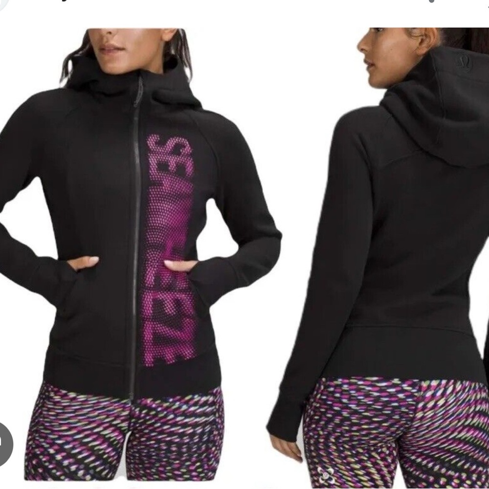 Lululemon Athletica Black Scuba Jacket from 2021 Seawheeze